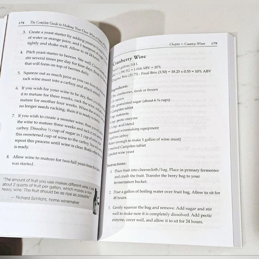 BOGO The Complete Guide to Making Your Own Wine at Home Book